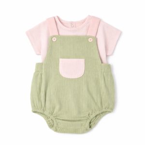 Mint  MeadowDungaree set