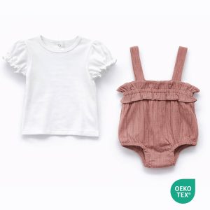 Sweet Ruffle Romper Set