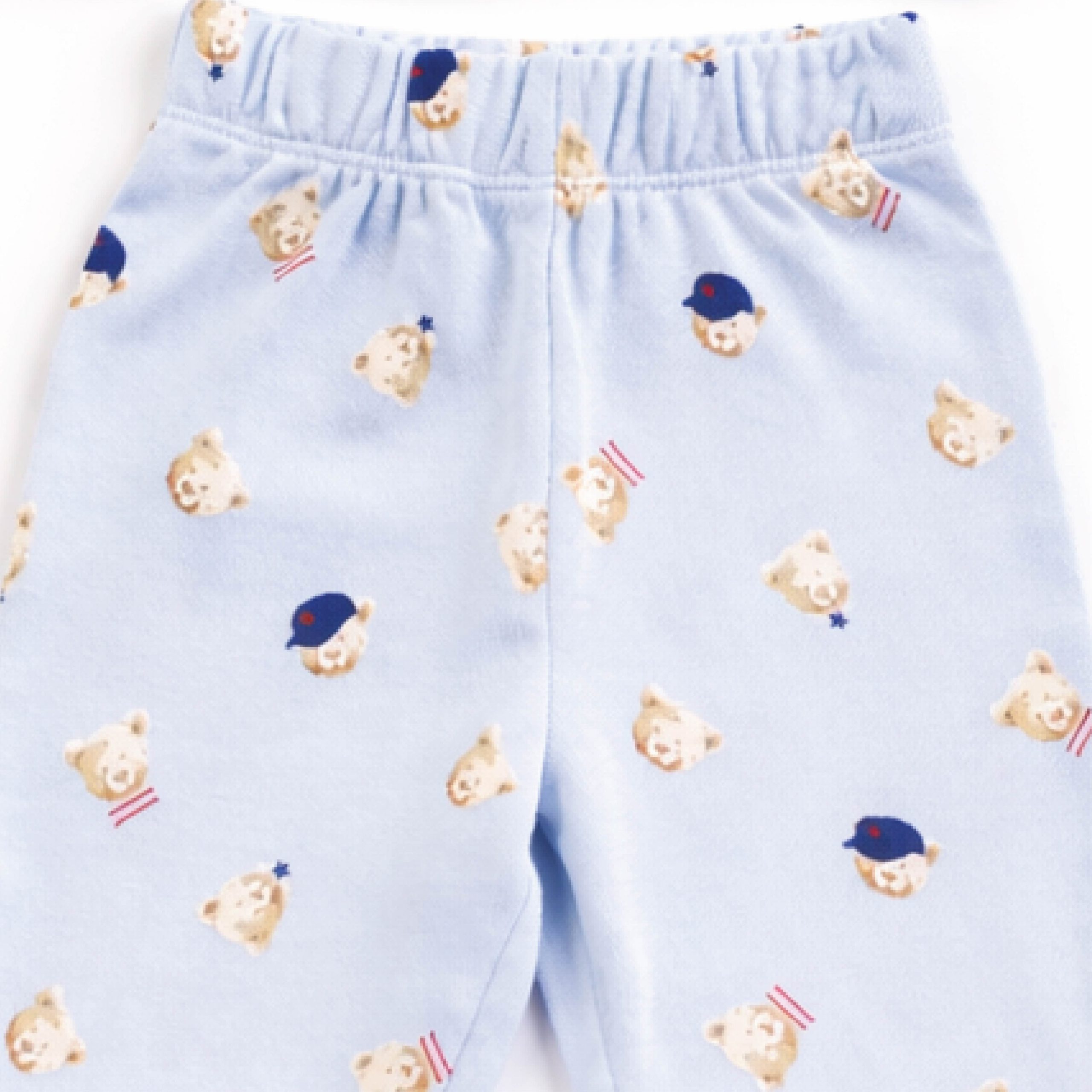 bay bear print 2 piece pj - Image 4