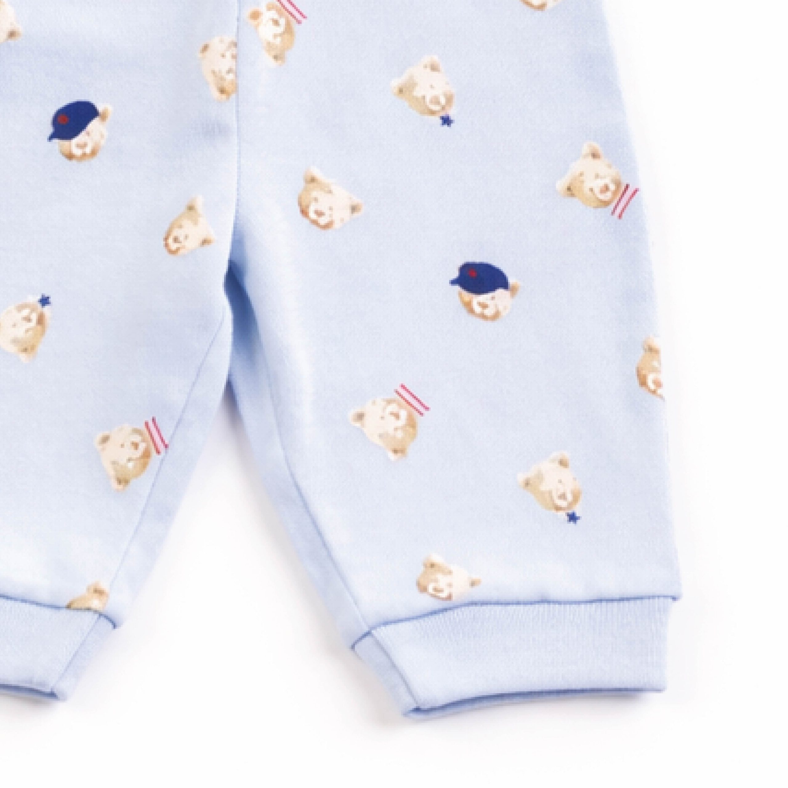 bay bear print 2 piece pj - Image 5