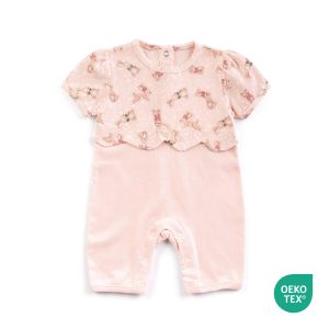 bunny Print baby romper