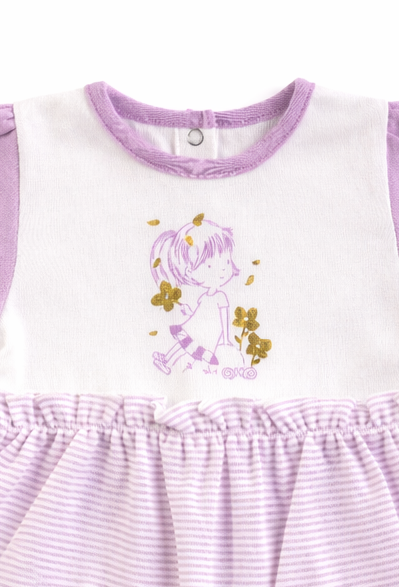 Baby Printed Jumpsuit - Image 3