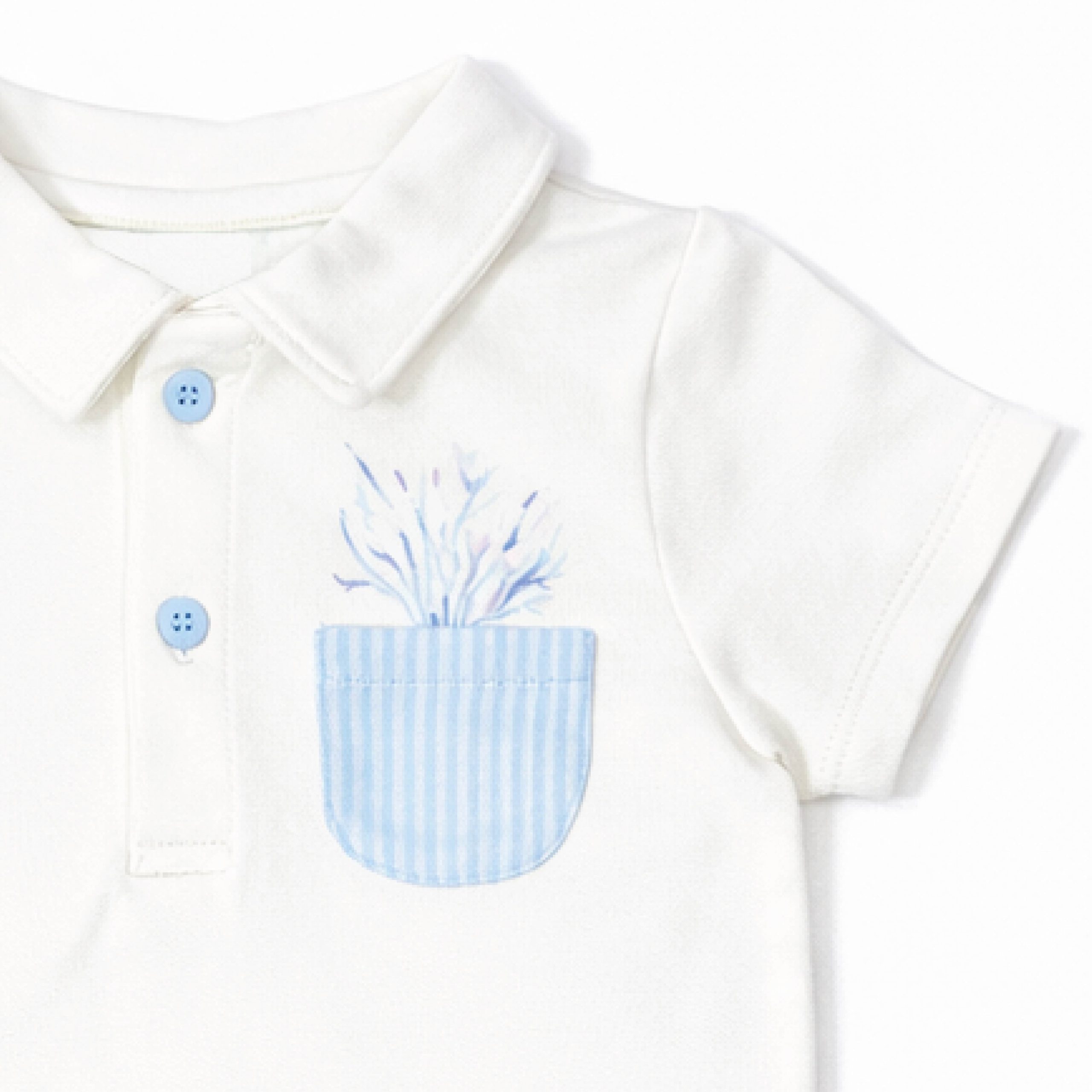 Sky Blue Pure Cotton Set - Image 2