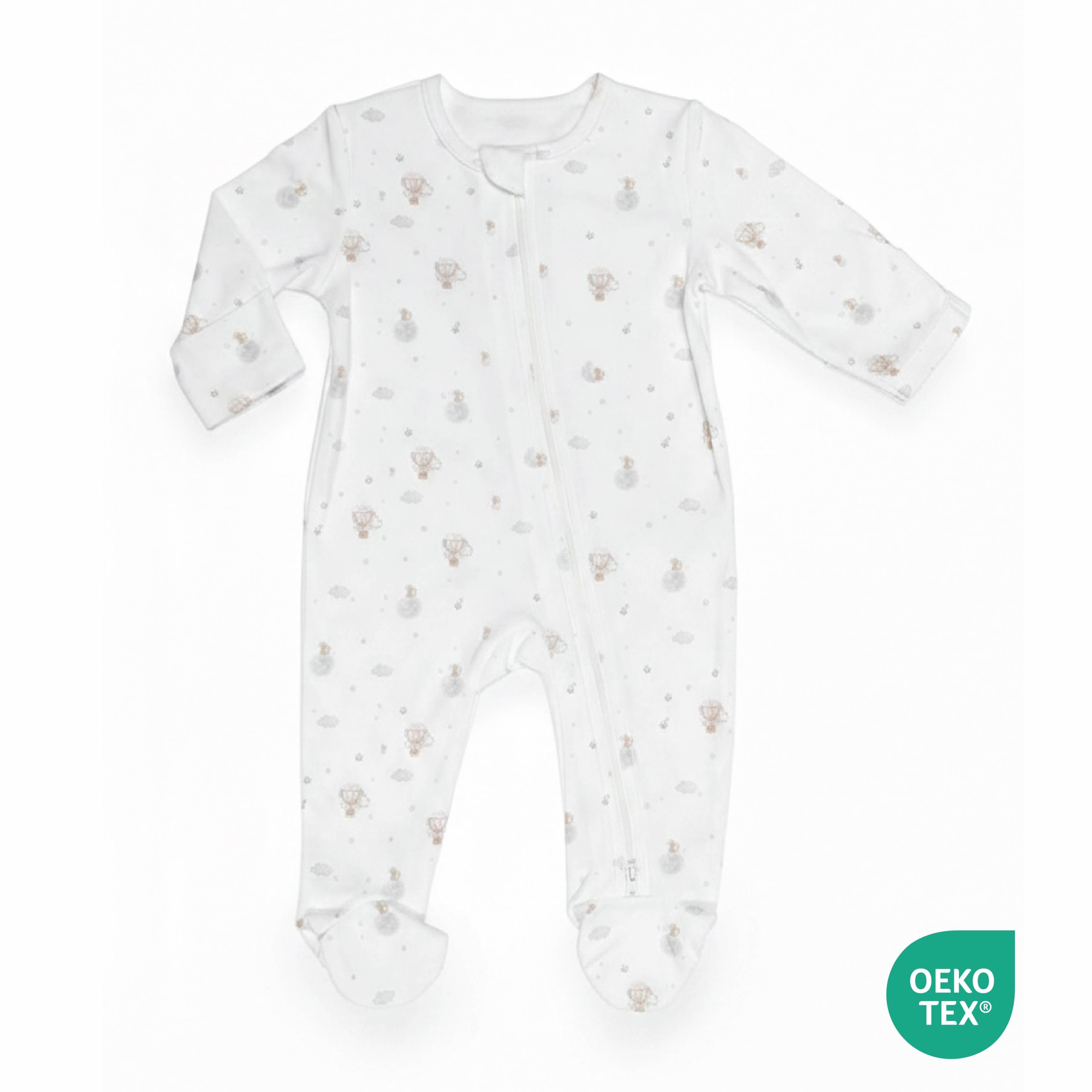 Dreamy Sky Zip Sleepsuit