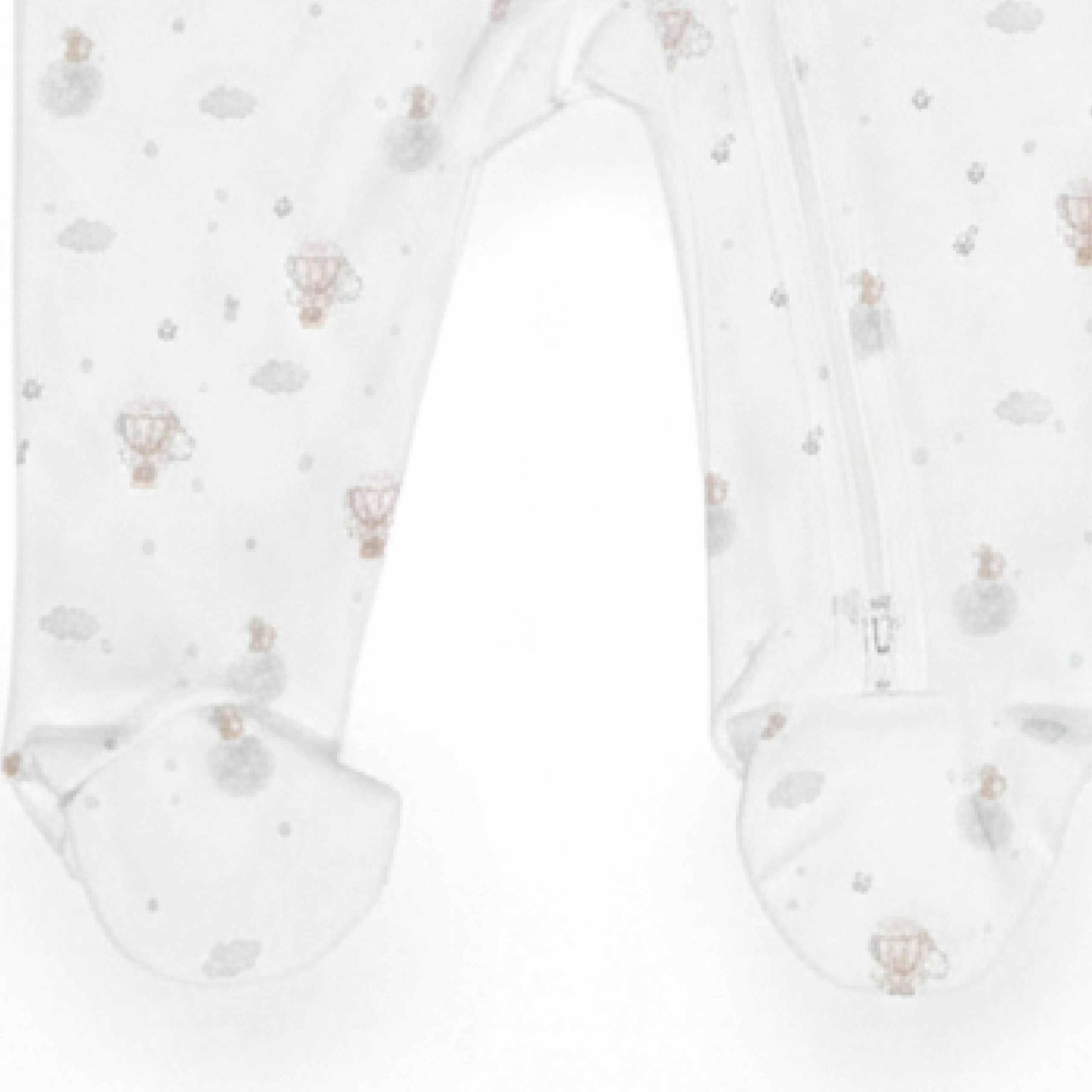Dreamy Sky Zip Sleepsuit - Image 3