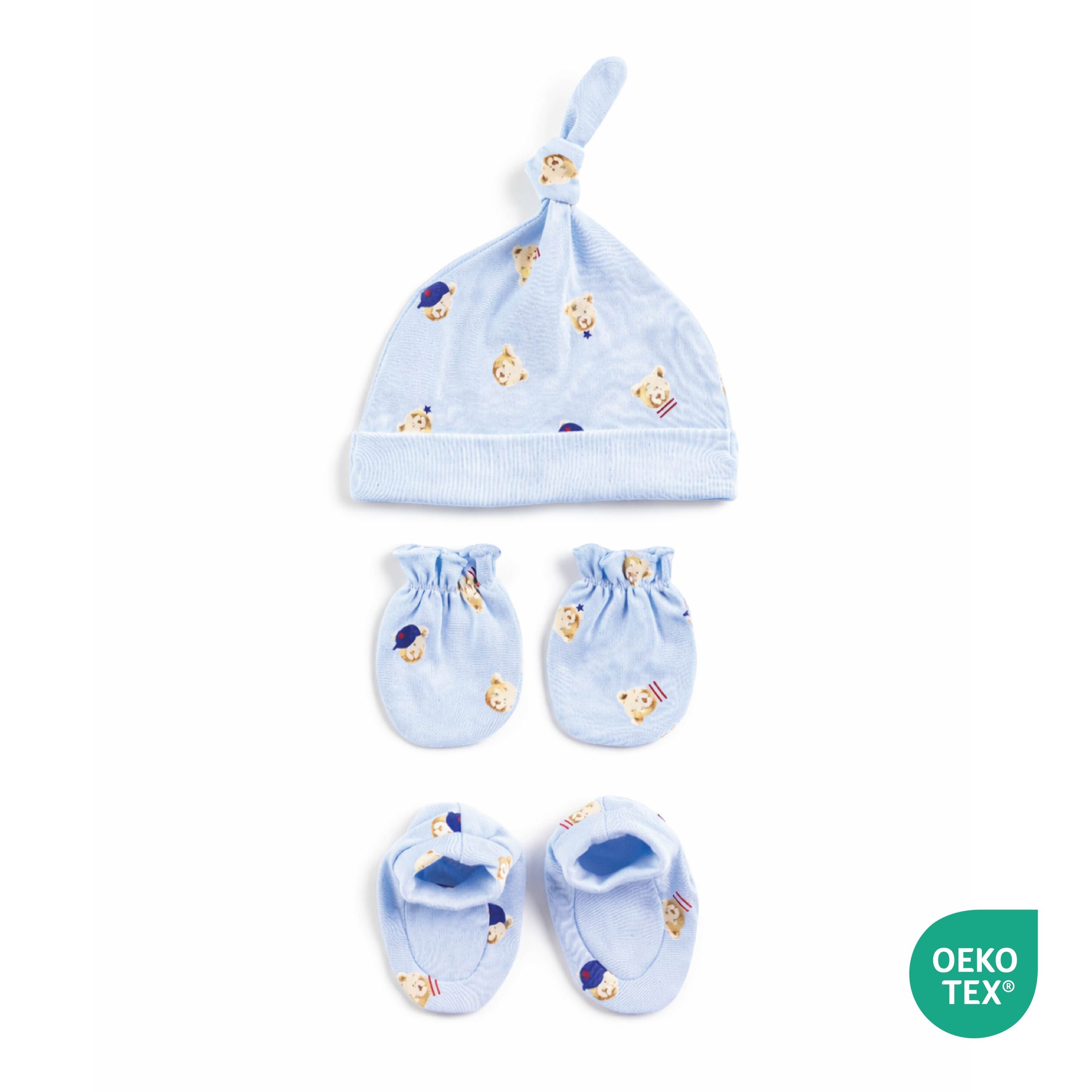 Pure cotton bunny print essential set