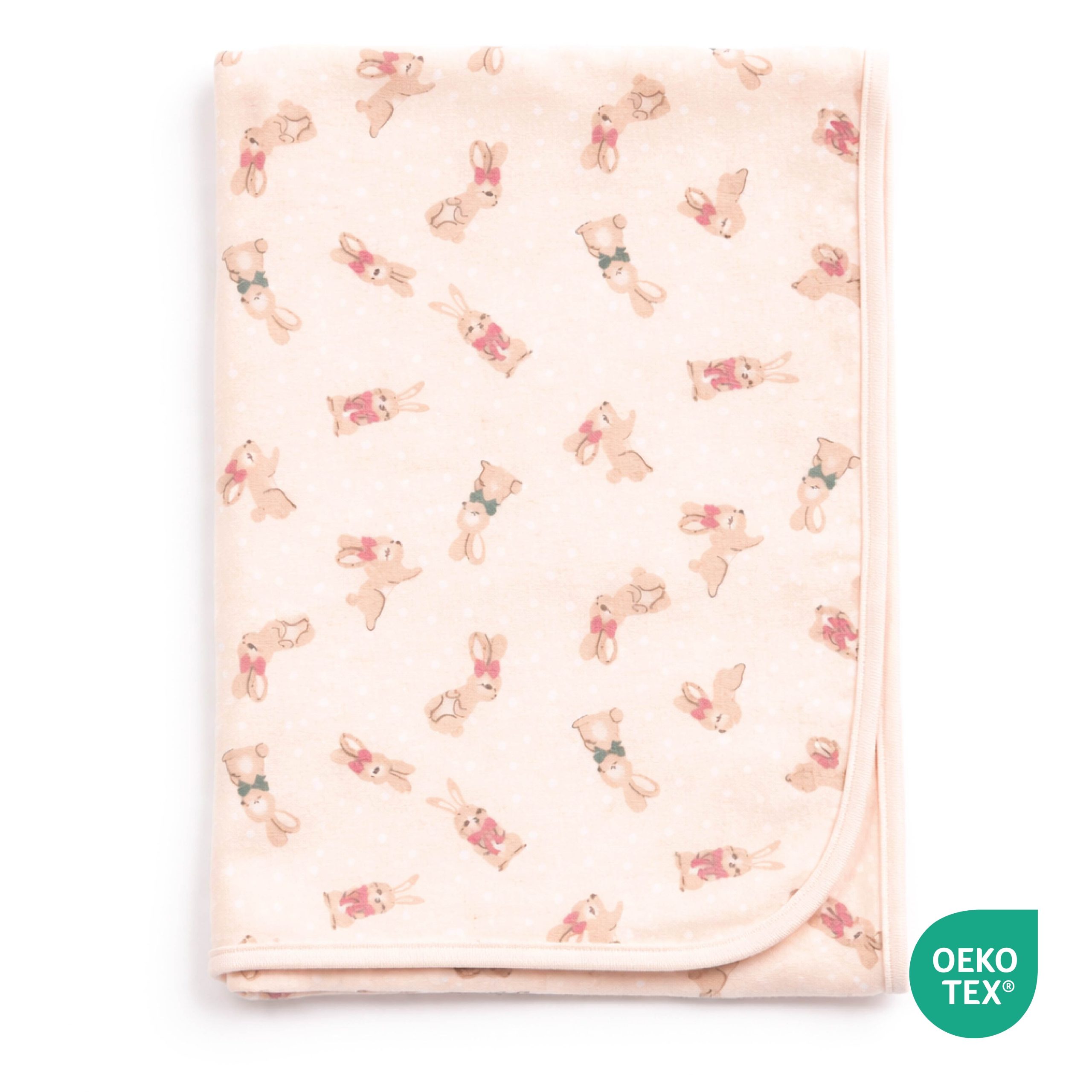 Pure cotton bunny dream baby blanket