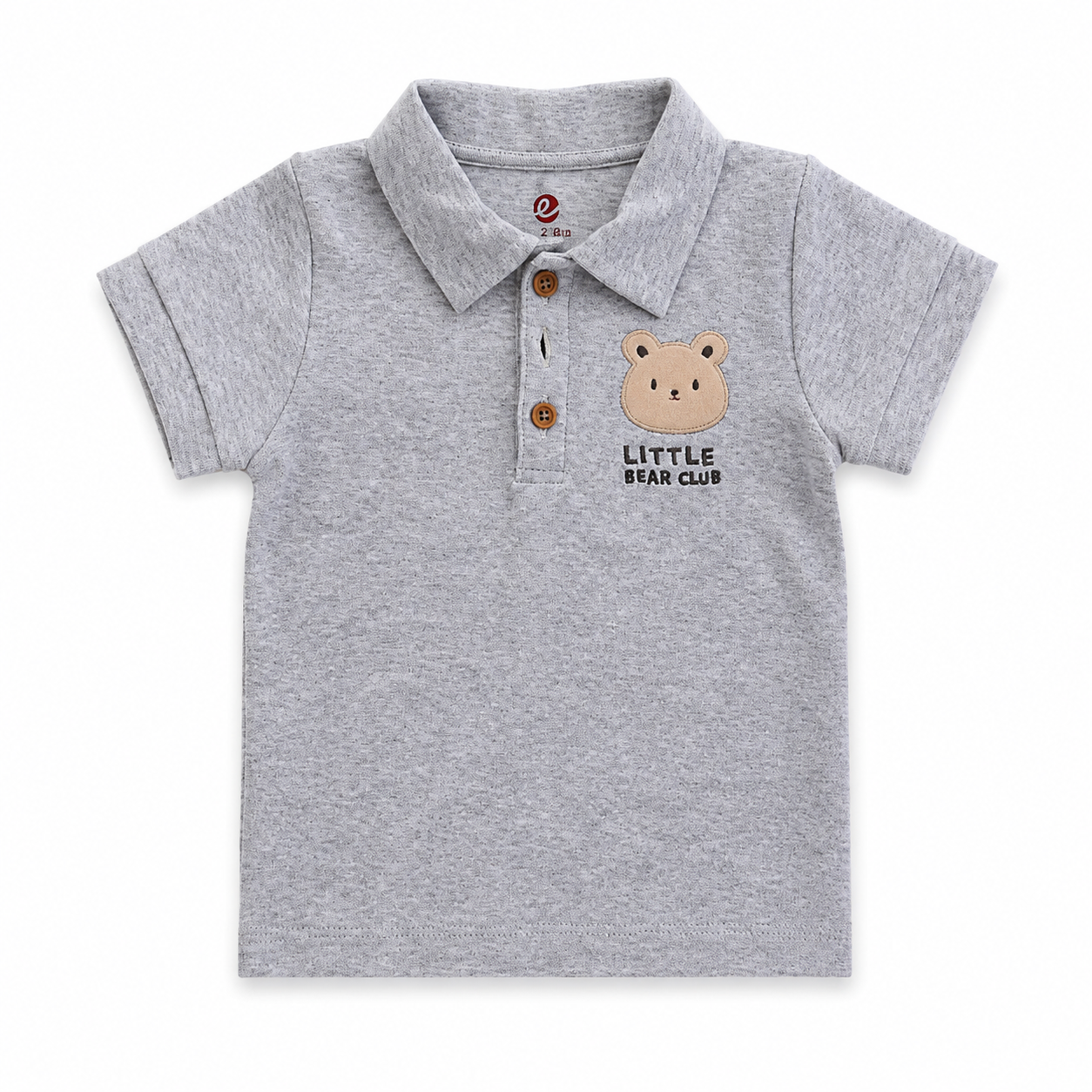 Pure Cotton Little Bear Polo and Shorts Set - Image 4