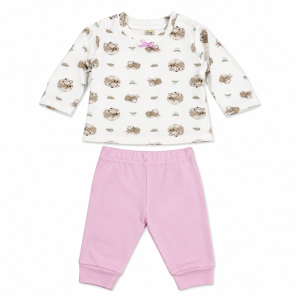 Pure Cotton Baby Bunny 2-Piece Set
