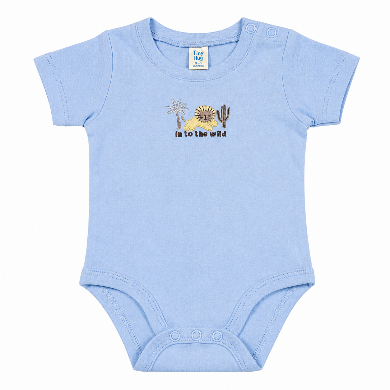 Pure Cotton Baby Into the Wild Bodysuit 3-Pack - Image 2
