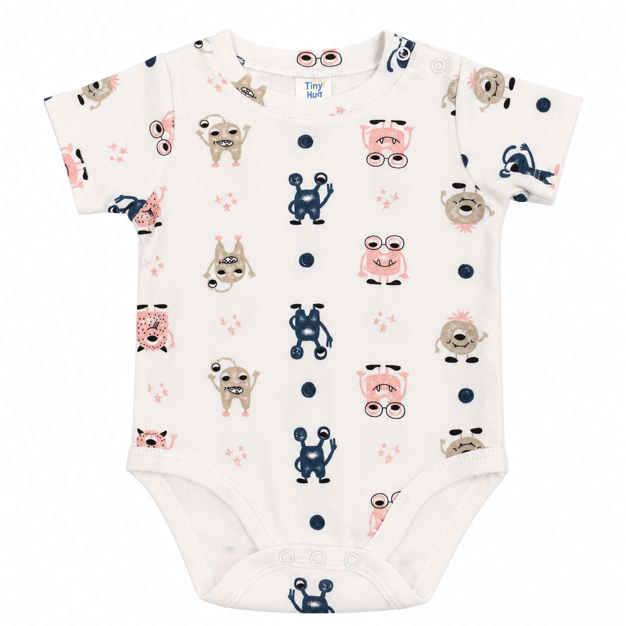 Pure Cotton Baby Into the Wild Bodysuit 3-Pack - Image 4