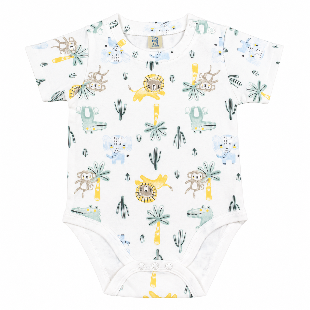 Pure Cotton Baby Into the Wild Bodysuit 3-Pack - Image 3