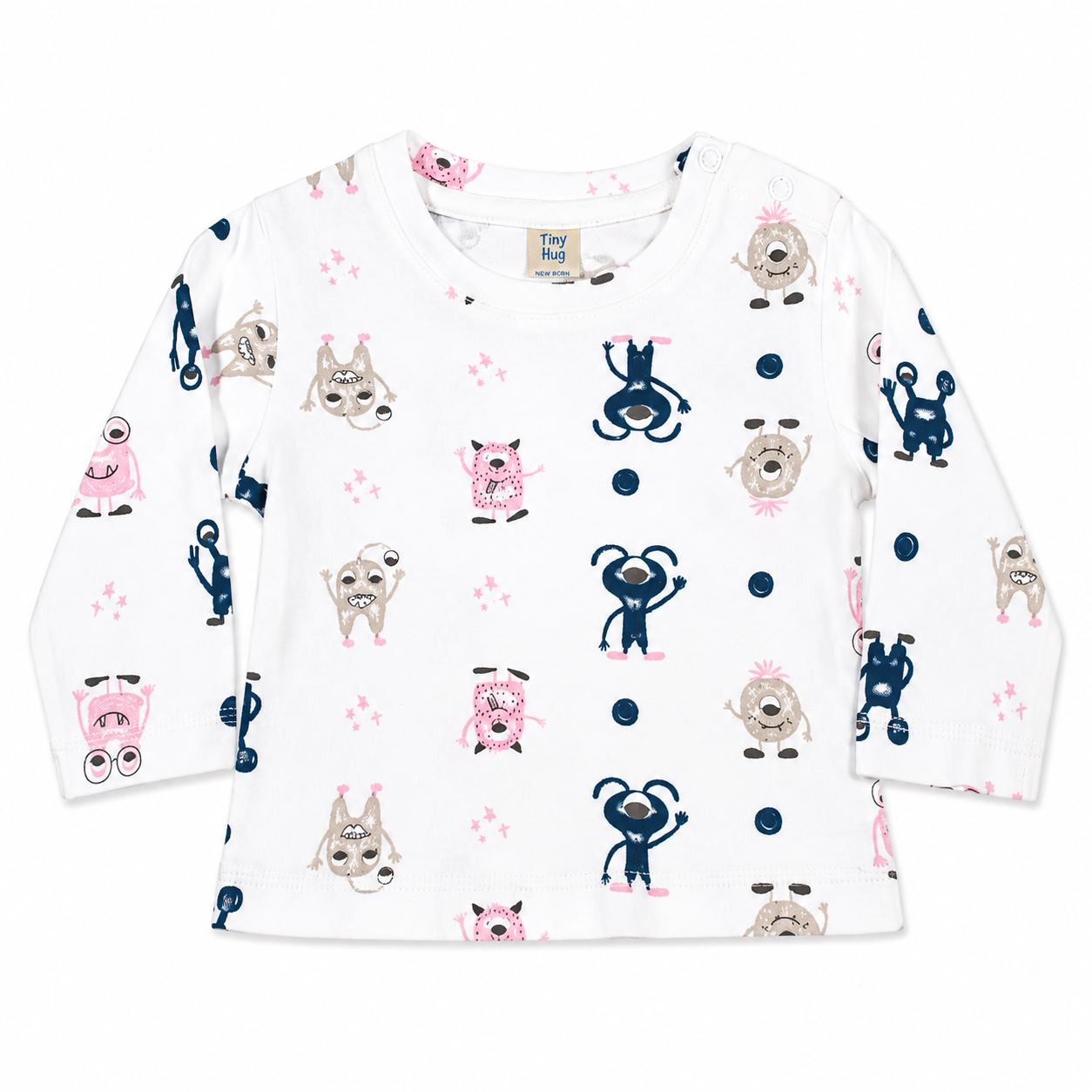 Pure Cotton Baby Little Friends 2-Piece Set - Image 2