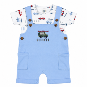 Little Vroom Adventure Romper Set