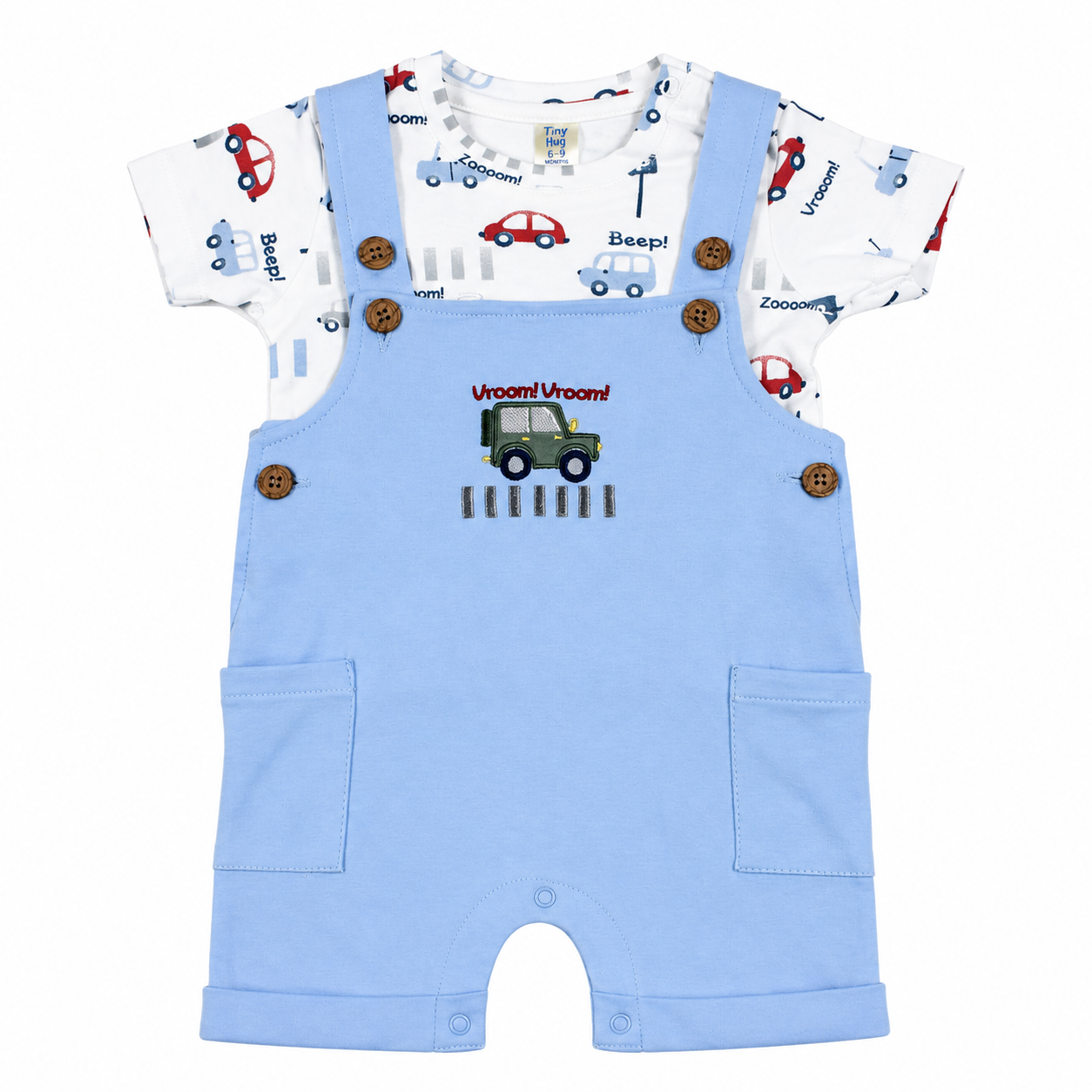 Little Vroom Adventure Romper Set