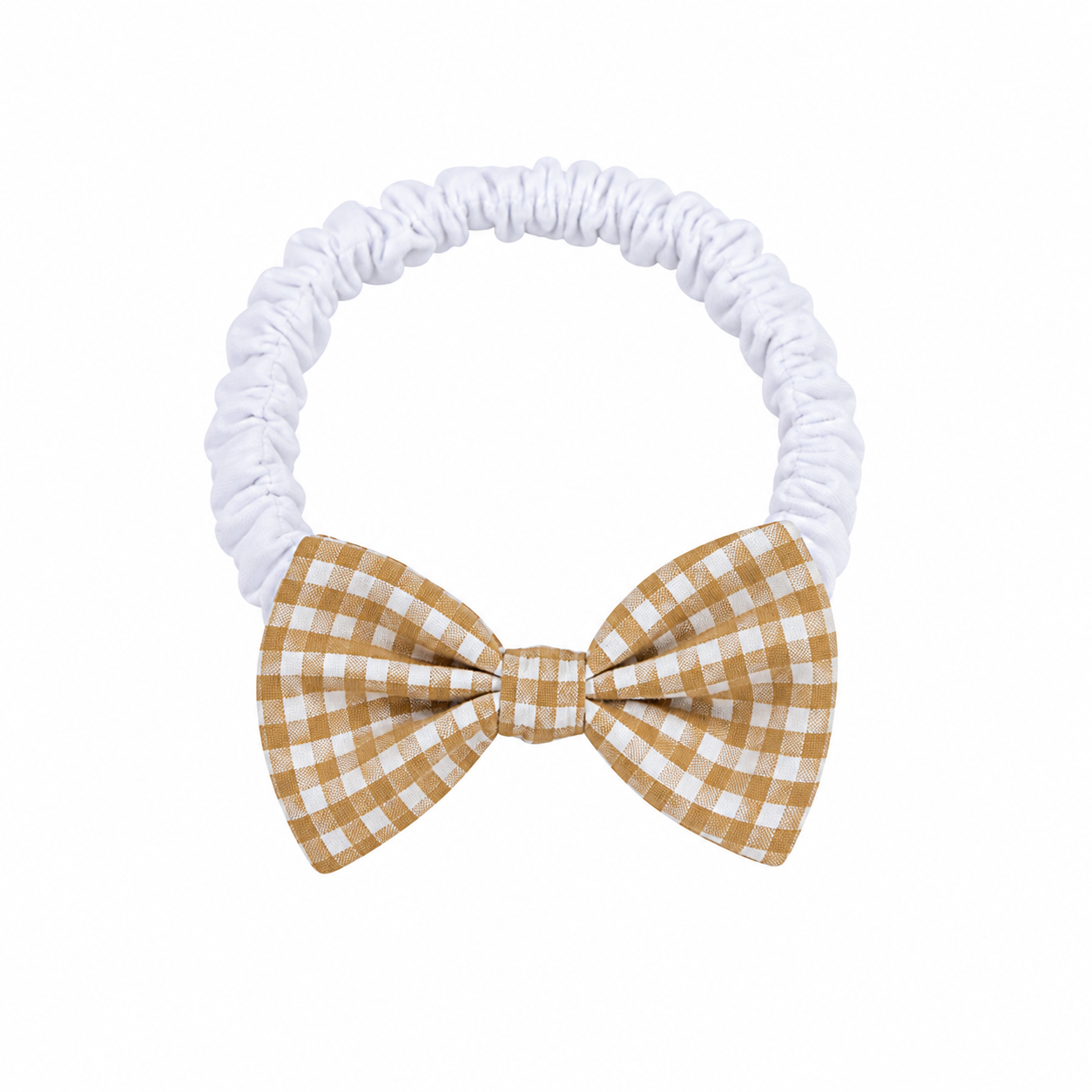Pure Cotton Baby Golden Gingham 3-Piece Set - Image 5